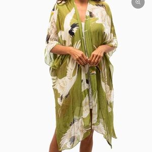 One hundred stars heron long kimono
